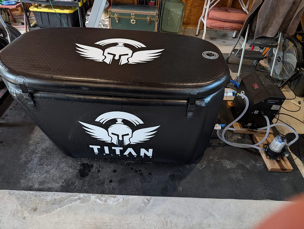 Titan cold plunge tub