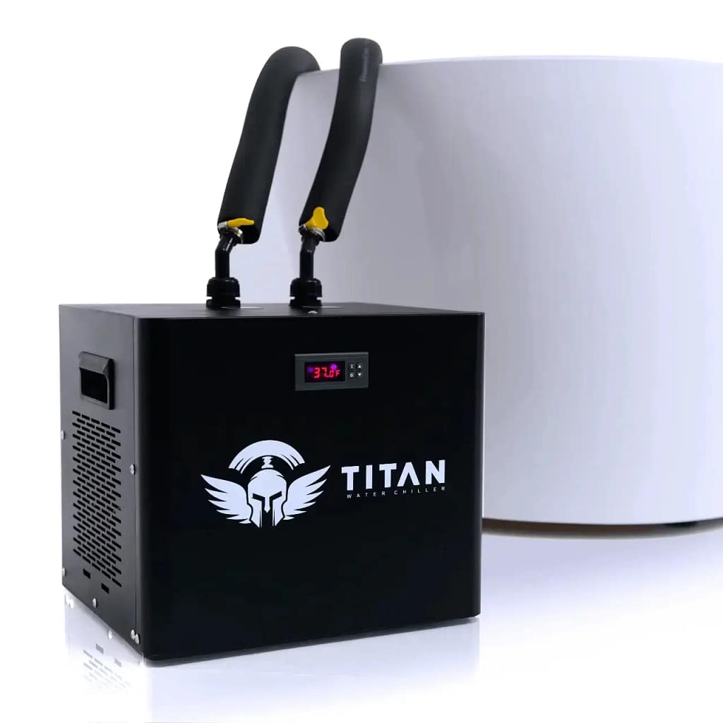 titan wellness chiller in a white background